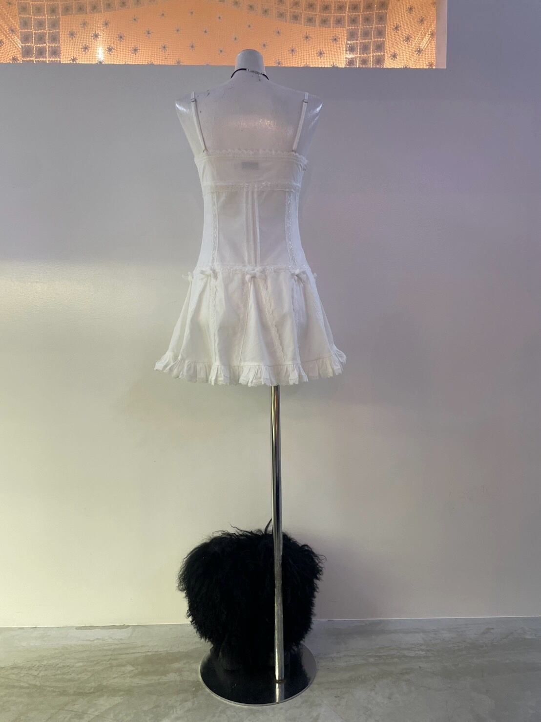 ワンピース Nodress Cotton Dress White ワンピース Nodress Cotton Dress White Nodress White Lace Trim