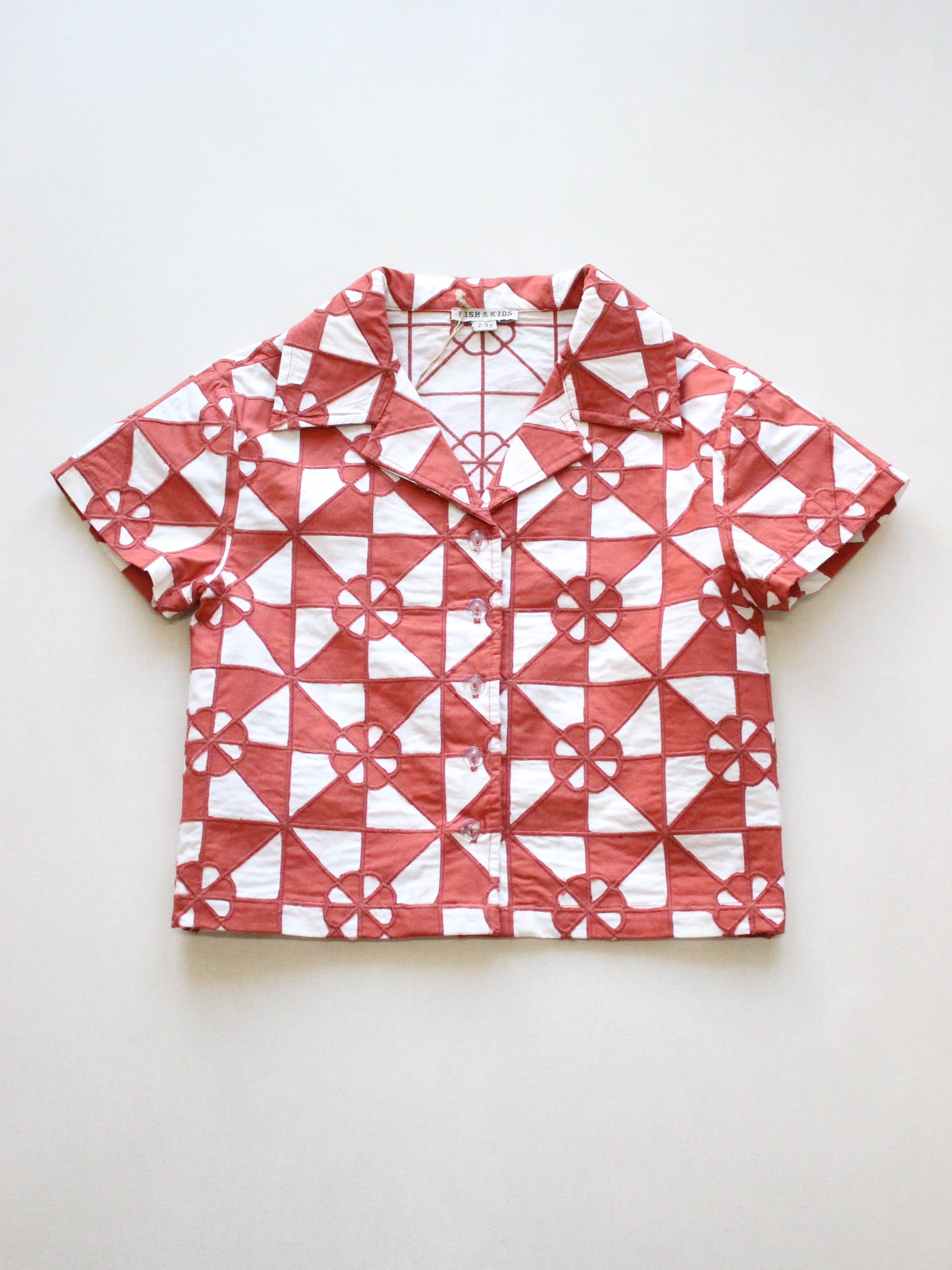 FISH & KIDS PATCHWORK SHIRT | RESONASON 