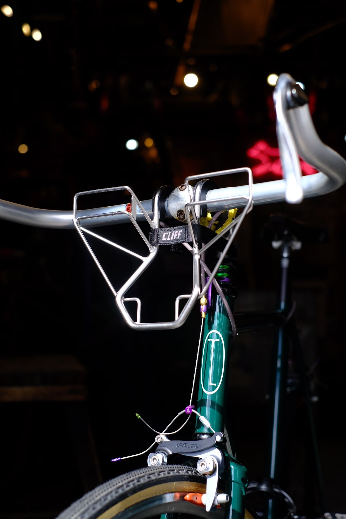 WHOLEGRAIN CYCLES】CLIFF THE BAG HANGER（STAINLESS STEEL