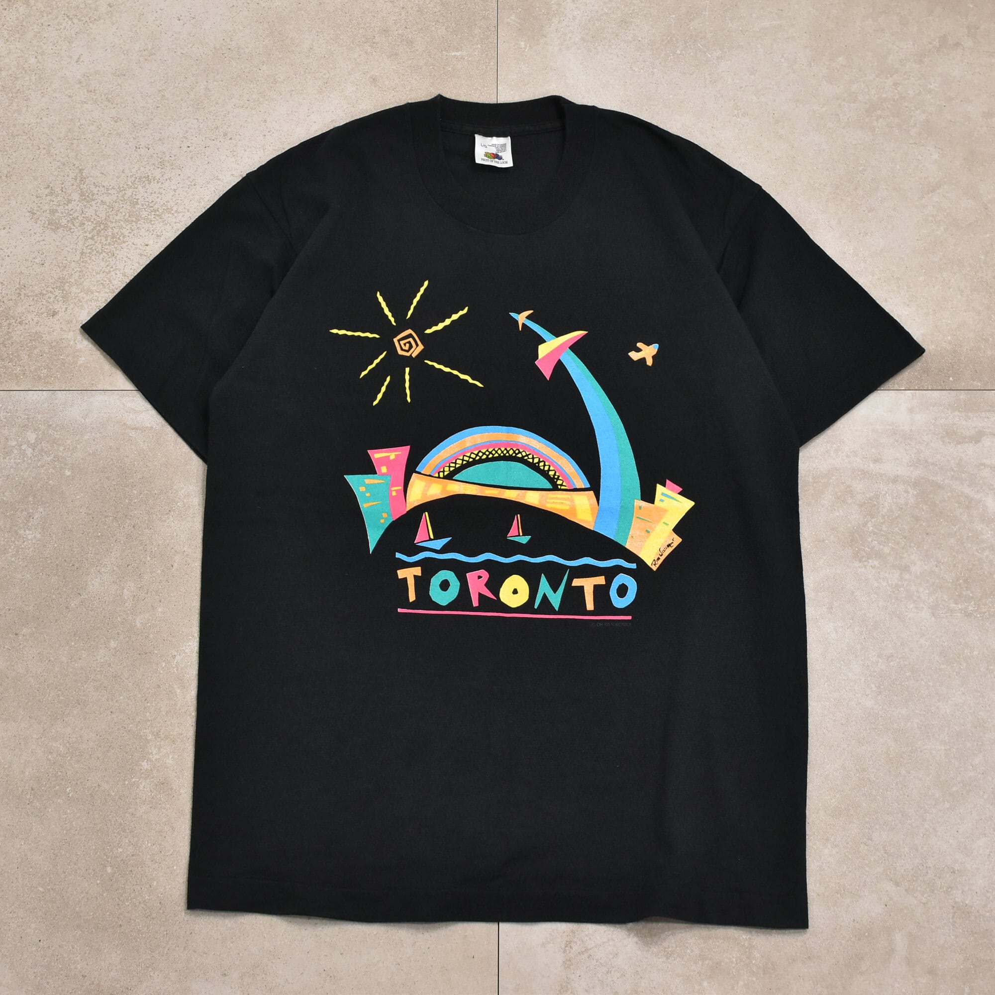 90s Canada FRUIT OF THE LOOM TORONTO T-shirt | 古着屋 grin days