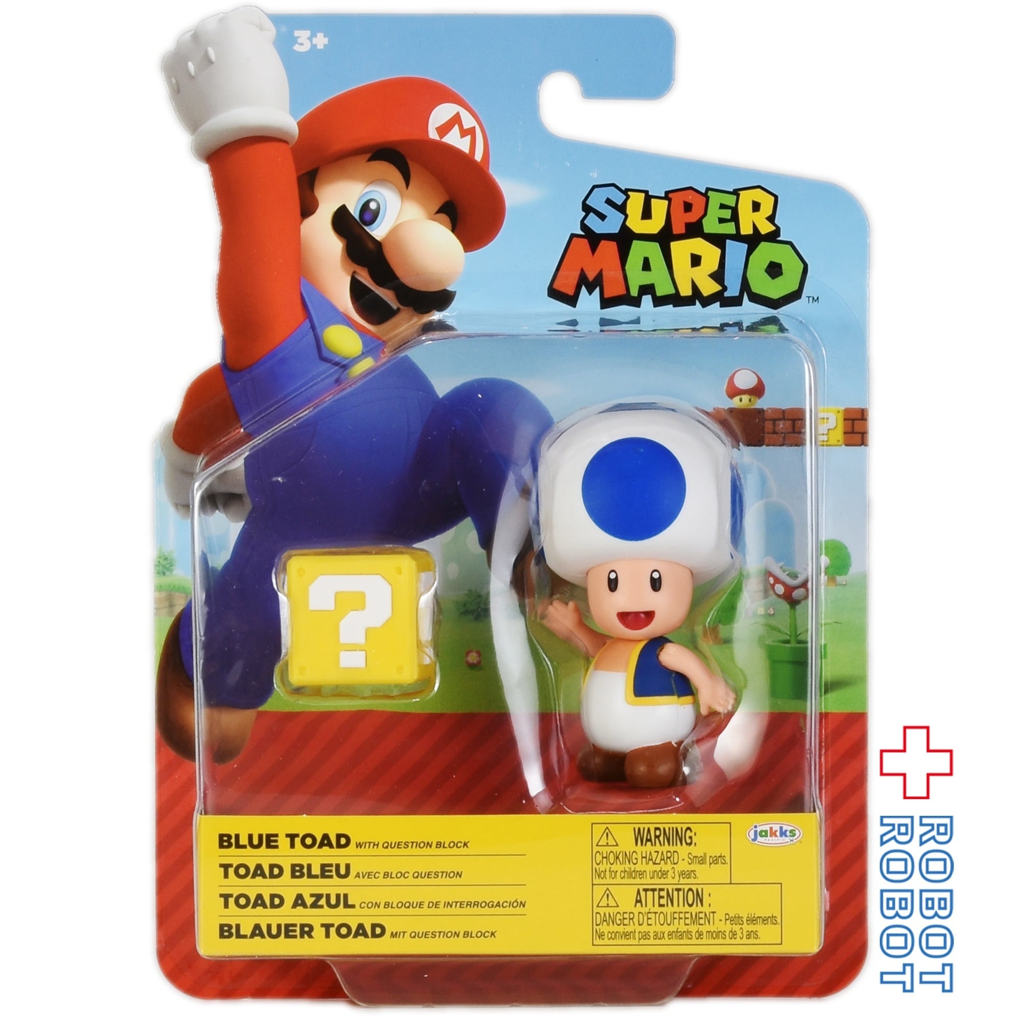 ワールドオブニンテンドー スーパーマリオ 青 キノピオ w/ ハテナ