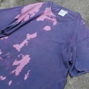 90's bleach tee purple