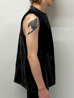 "unknown" Patchwork Leather Vest