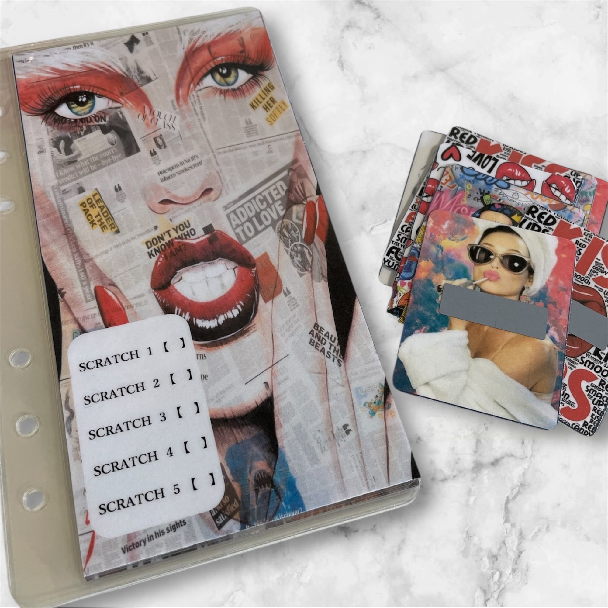 ホップスクラッチ】Savings リフィル貯金 バインダー貯金 | TREADY MAKER