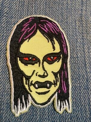 ゾンビ シンボル ワッペン・アップリケ・パッチ FD0577