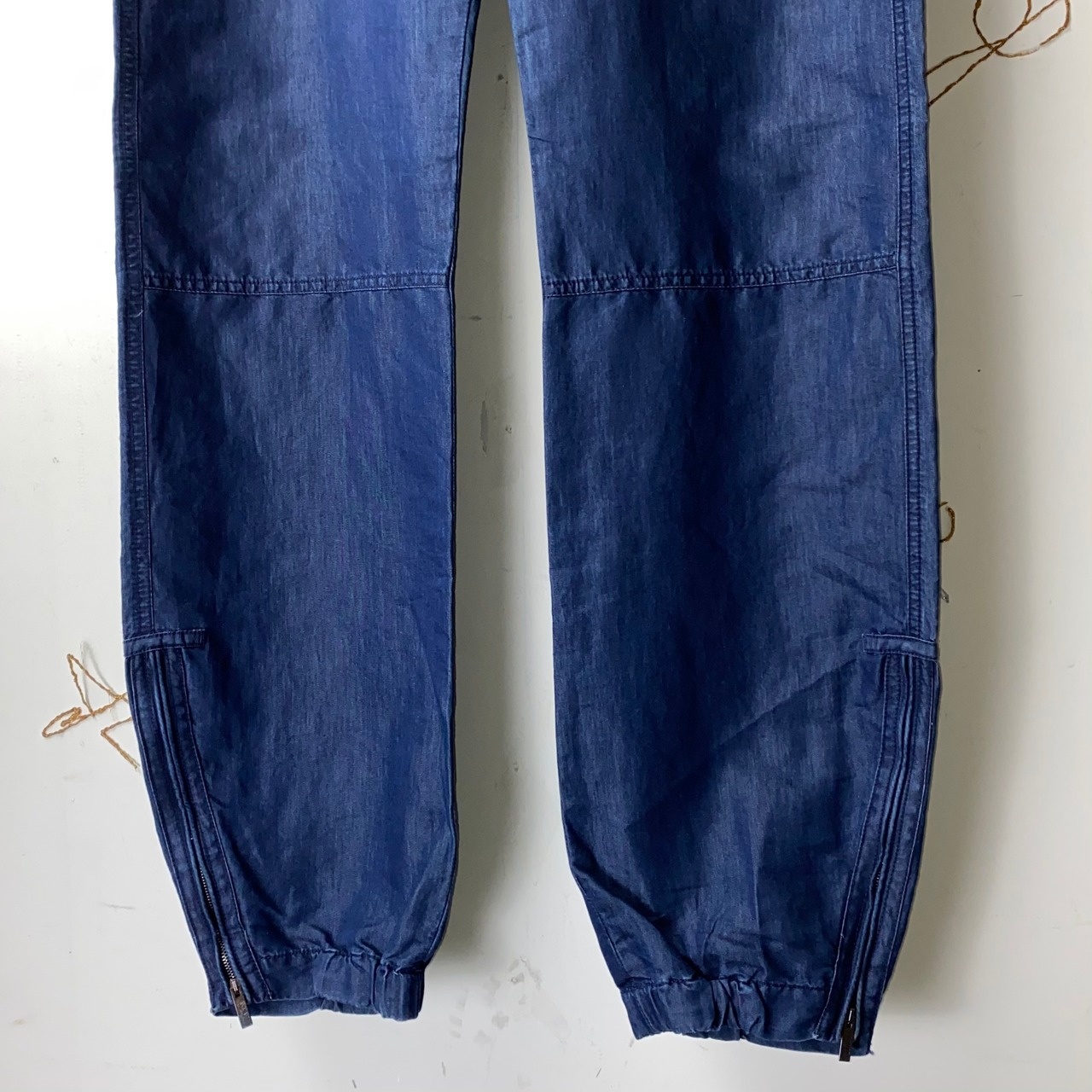 ARMANI COLLEZIONI denim jogger pants