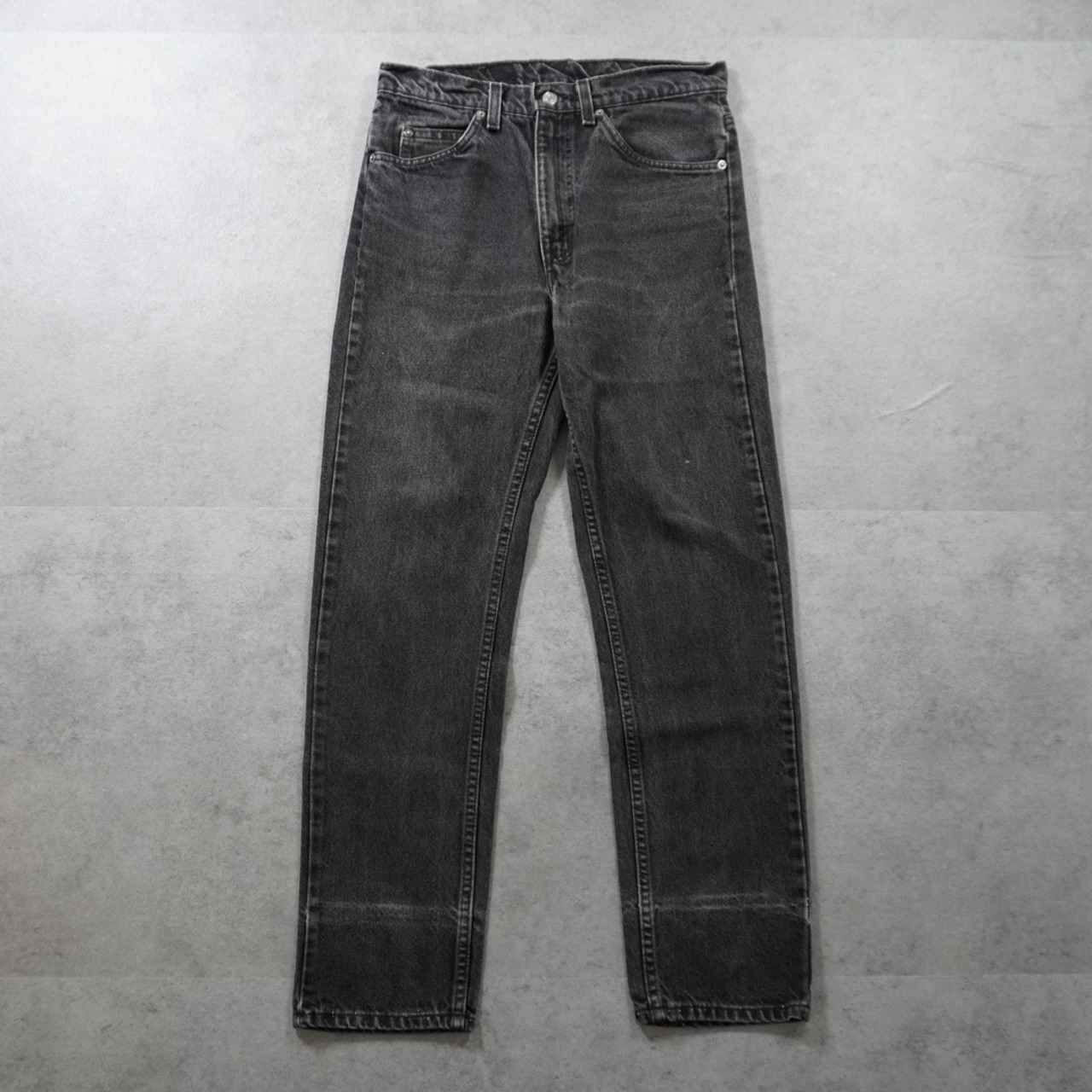 Levi's 505 black denim "made in USA" W30L29.5相当 古着 - 2