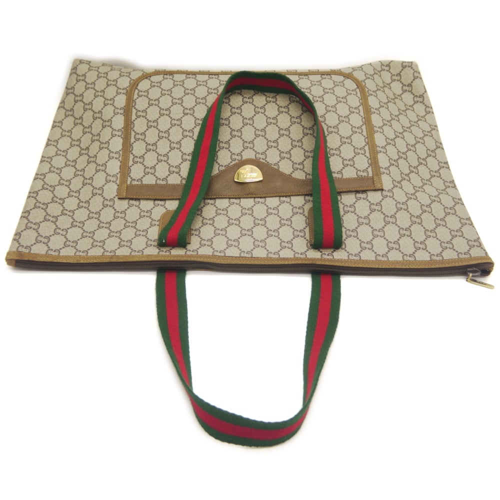 GUCCI PLUS グッチプラス オールドグッチ シェリーライン トートバッグ