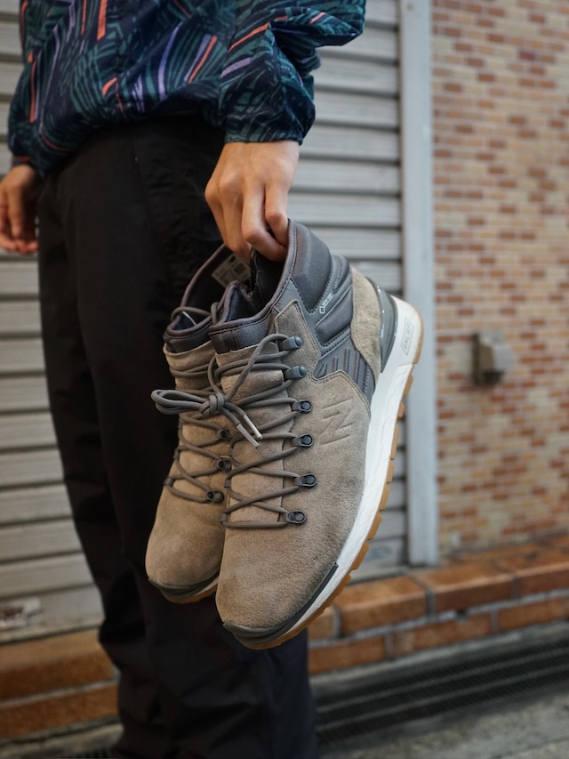 ［28cm］NEW BLANCE Gray Suede GORE-TEX ENCAP Mid Cut Hiking Boots