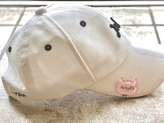 ゴルフマーカー・hrkgolfロゴ (マグネットタイプ)