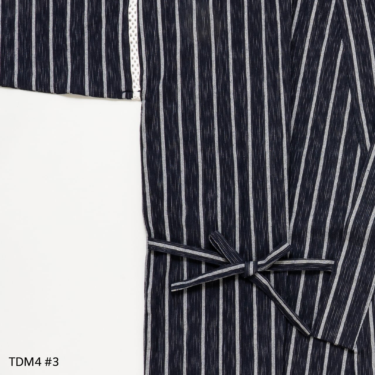 甚平（越後亀田縞 ちぢみ織り）TDM4 #3 | 中営機業有限会社 | 越後亀田縞