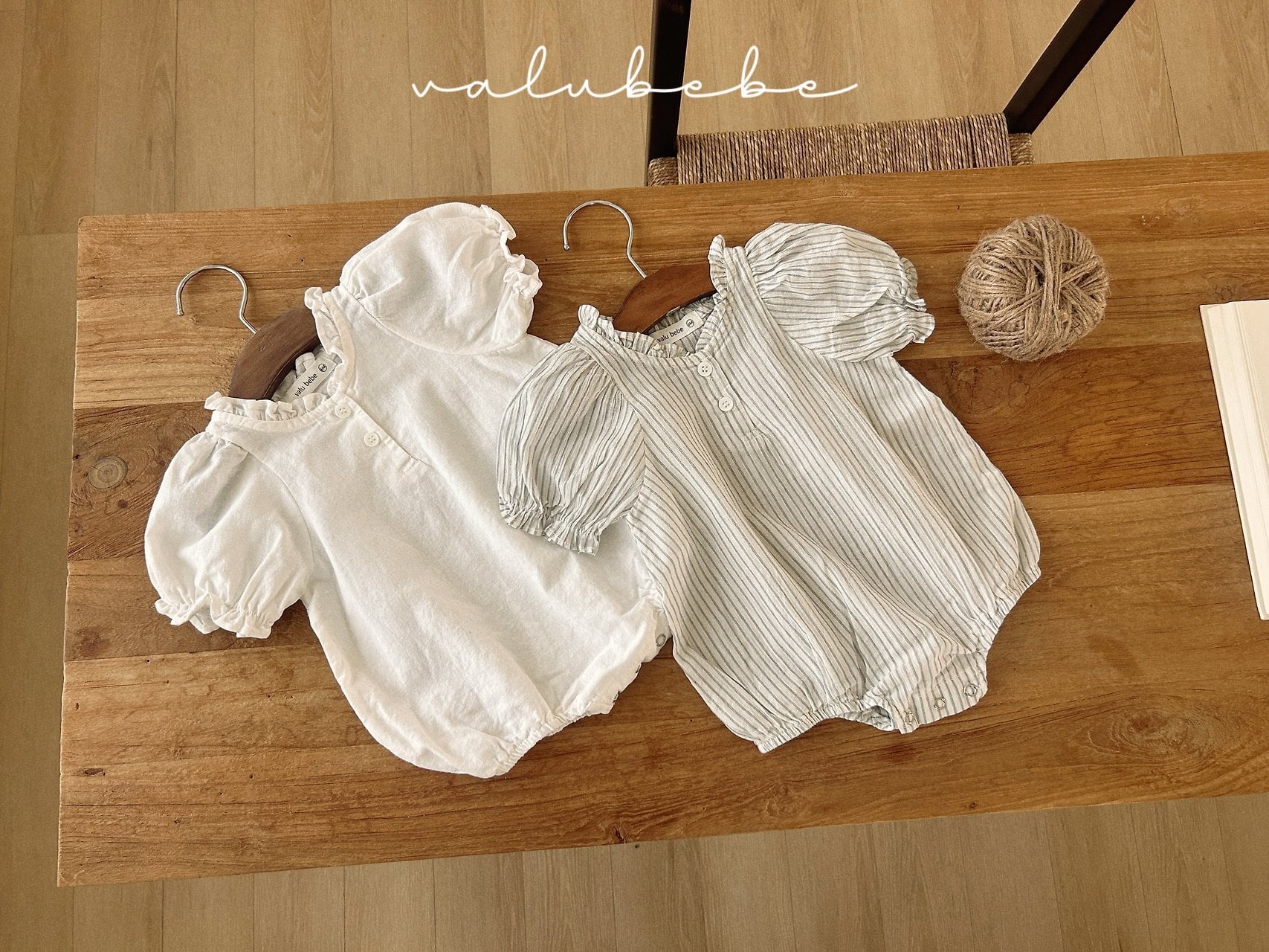 《予約》送料無料【valu bebe】Ravi Frill Puff Suit