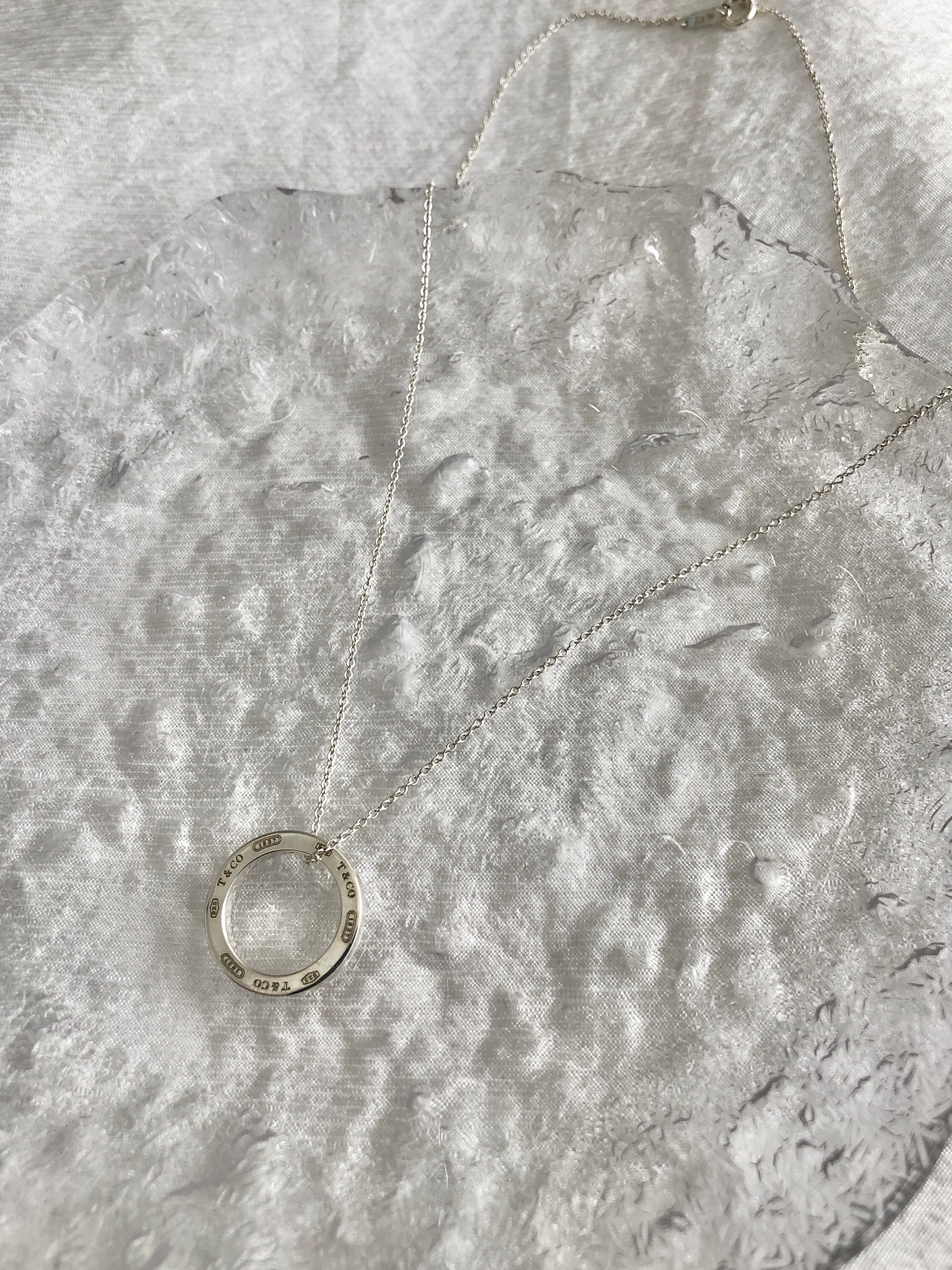 Tiffany & Co. ティファニー ネックレス シルバー ナロー 925 vintage ヴィンテージ オールド twdi2t
