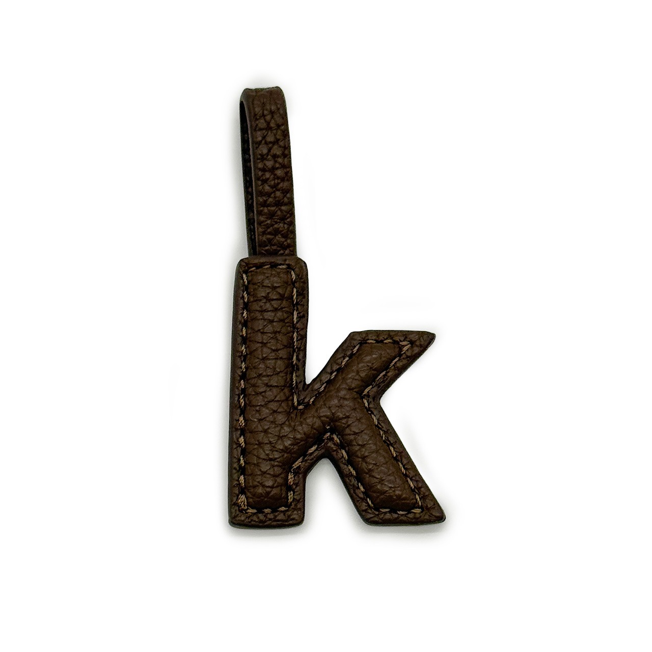 INITIAL CHARM Small (GREIGE)