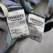 社交ダンス 衣装 Chacott チャコット ツーピース ブラック系 花 花柄 黒 青 紫 緑 上下セット セットアップ トップス スカート 上品 かわいい 華やか 透け感 ダンス衣装 イベント ステージ パーティー パープル系 ブルー系 グリーン系