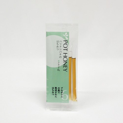 POT HONEY　アカシアH.iスティック　ショート6本セット　