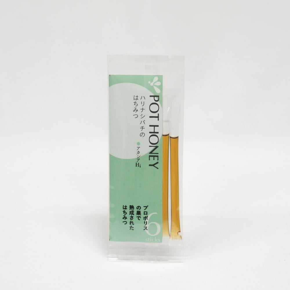 POT HONEY アカシアH.iスティック ショート6本セット