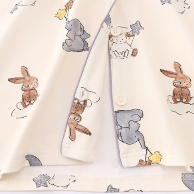 「アニマルパーティー」半袖パジャマ