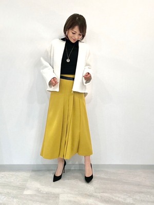 ウエストラインスカート