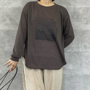 【️Anna Kerry】シャンブレーフォトプリントTEE