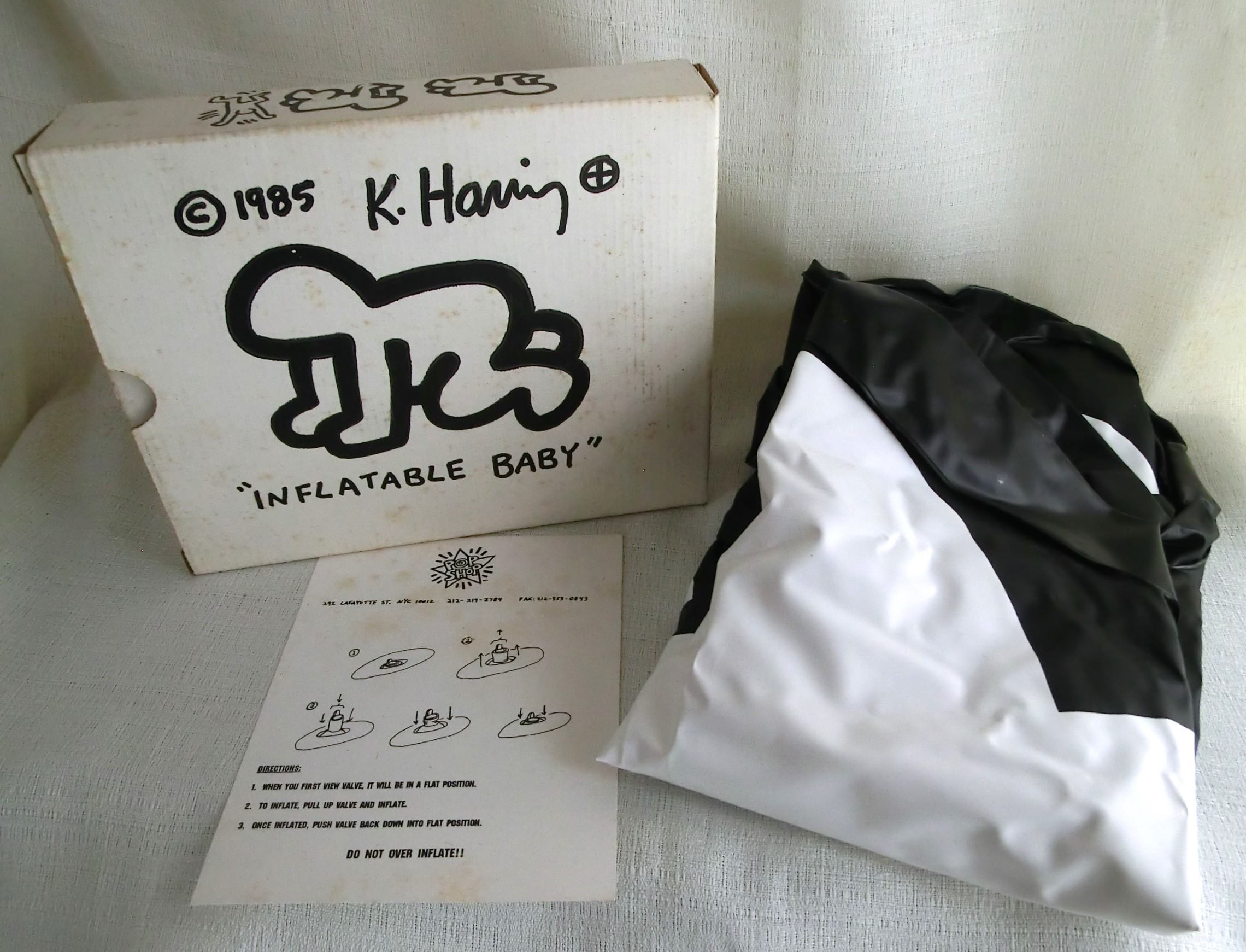 最終セールKeith Haring1985 “INFLANTABLE BABY” キース・ヘリング 1985年 マルチプル作品 インフレータブル・ベイビー