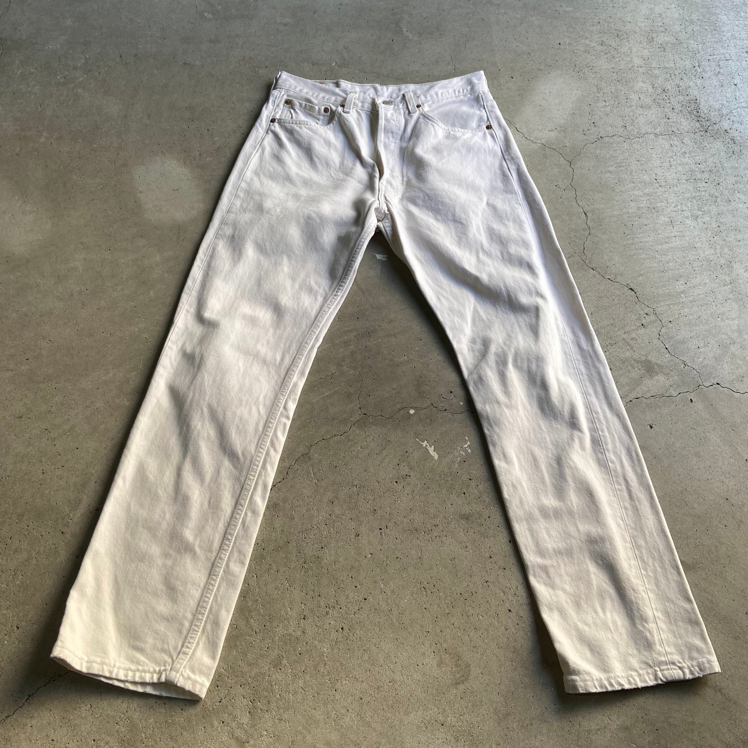 最終値下！90s levis 501 ホワイト　リーバイス　USA製