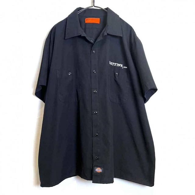 【Dickies × RAT FINK】Vintage S/S Rat Fink Print Shirt【2000s-】