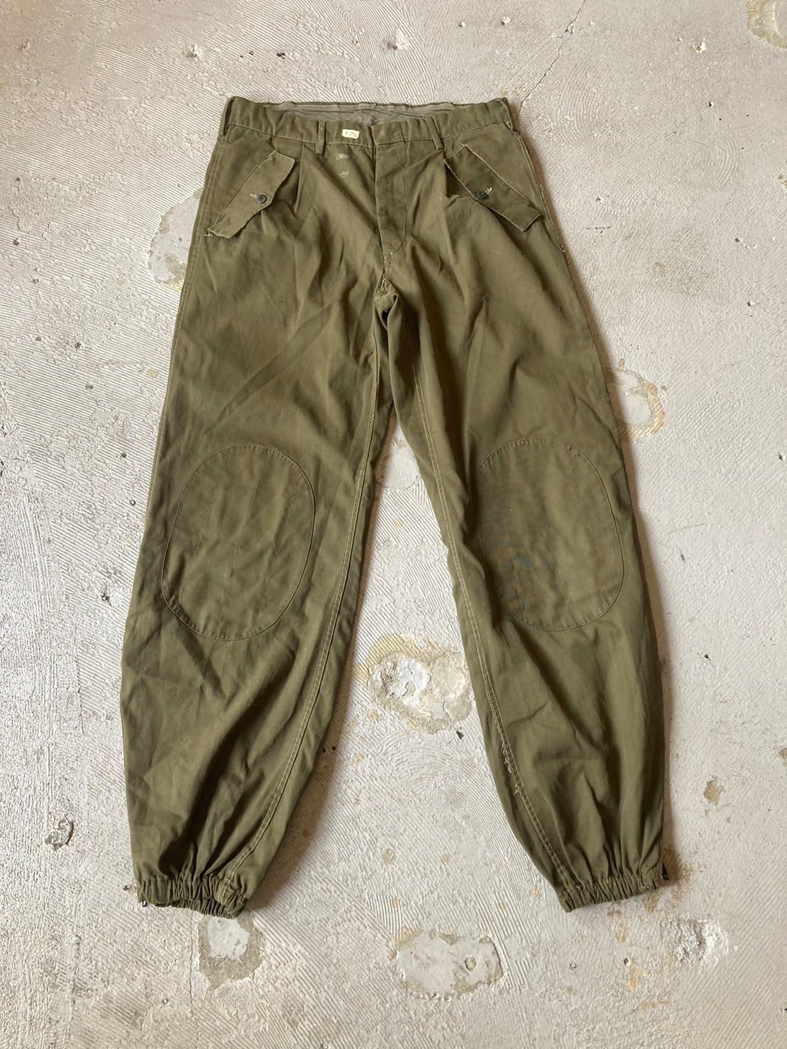 VINTAGE ITALIAN ARMY PARACHUTE PANT EURO MILITARY | vintage