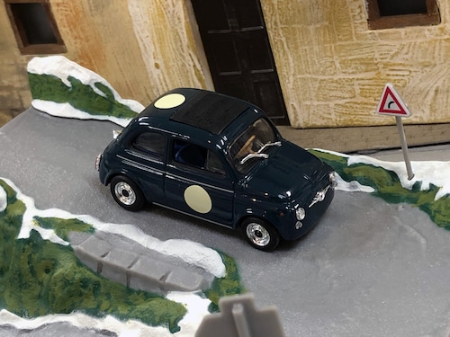 1/43 ジオラマミニカー "Fiat Giannini TV Montecarlo"