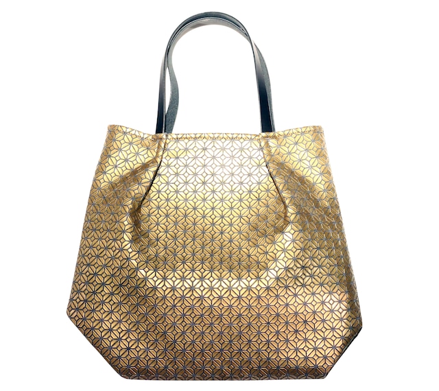 COMMON tote Bag / GOLD GRAY