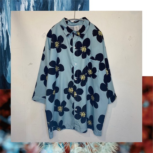 select 11097：flower pattern shirt