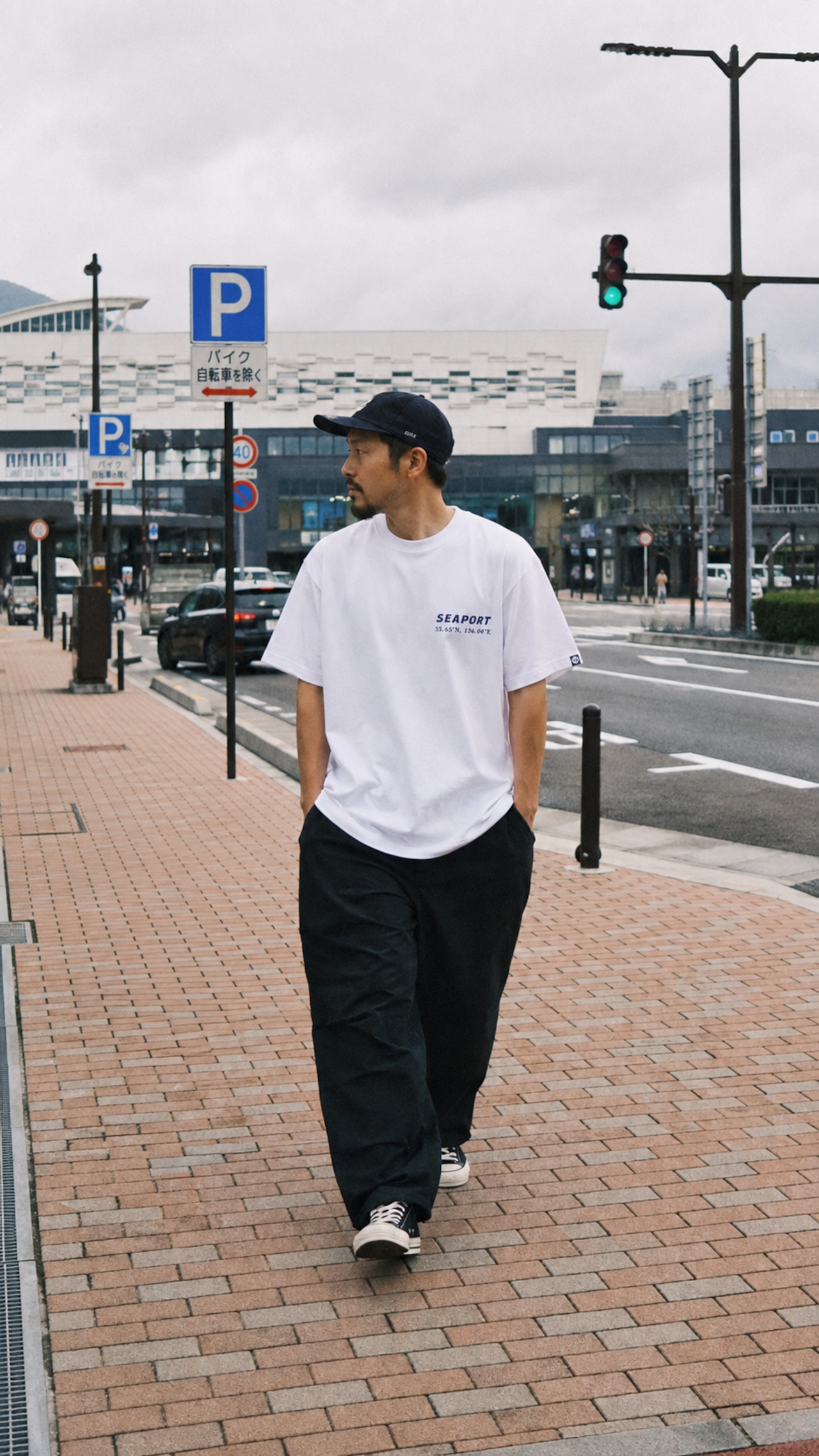 【THE ESSENTIAL LOGO TEE】CLEAN DOCK(White) 画像4