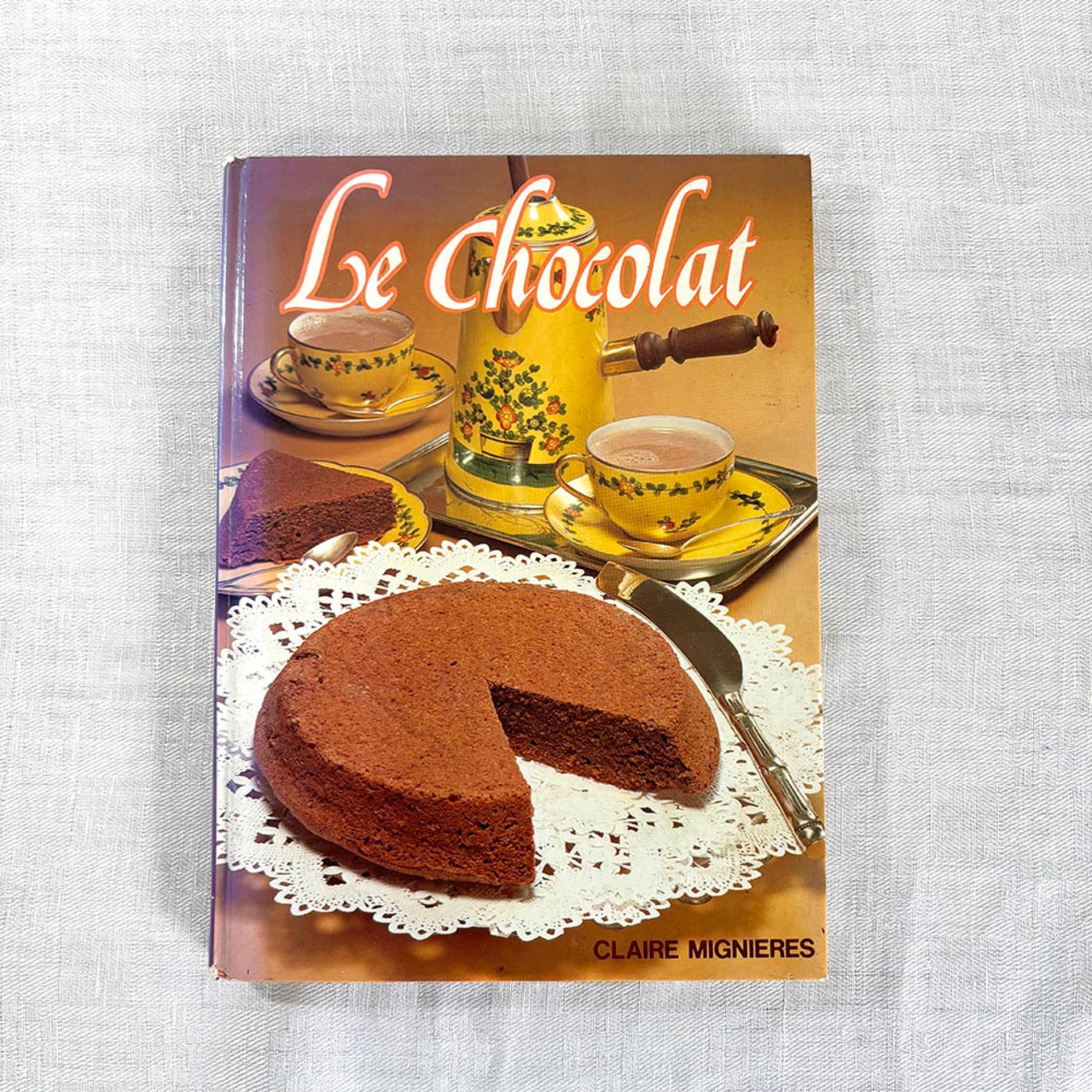 フランス古本　レシピ本　チョコレート　Le Chocolat　チョコレート菓子　12pser14-2