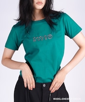 【直営限定ITEM】COOLA MADE®エンブロイダリーコンパクトTシャツ (EMERALD GREEN) CQ-47067H