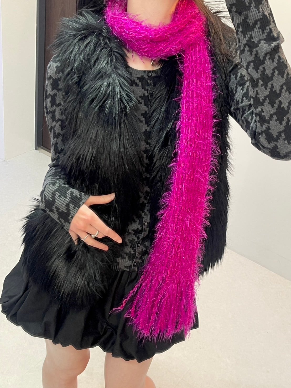 Abercrombie&fitch  Fur vest