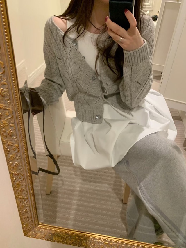 (即納) pretty young thing / Things quail cardigan