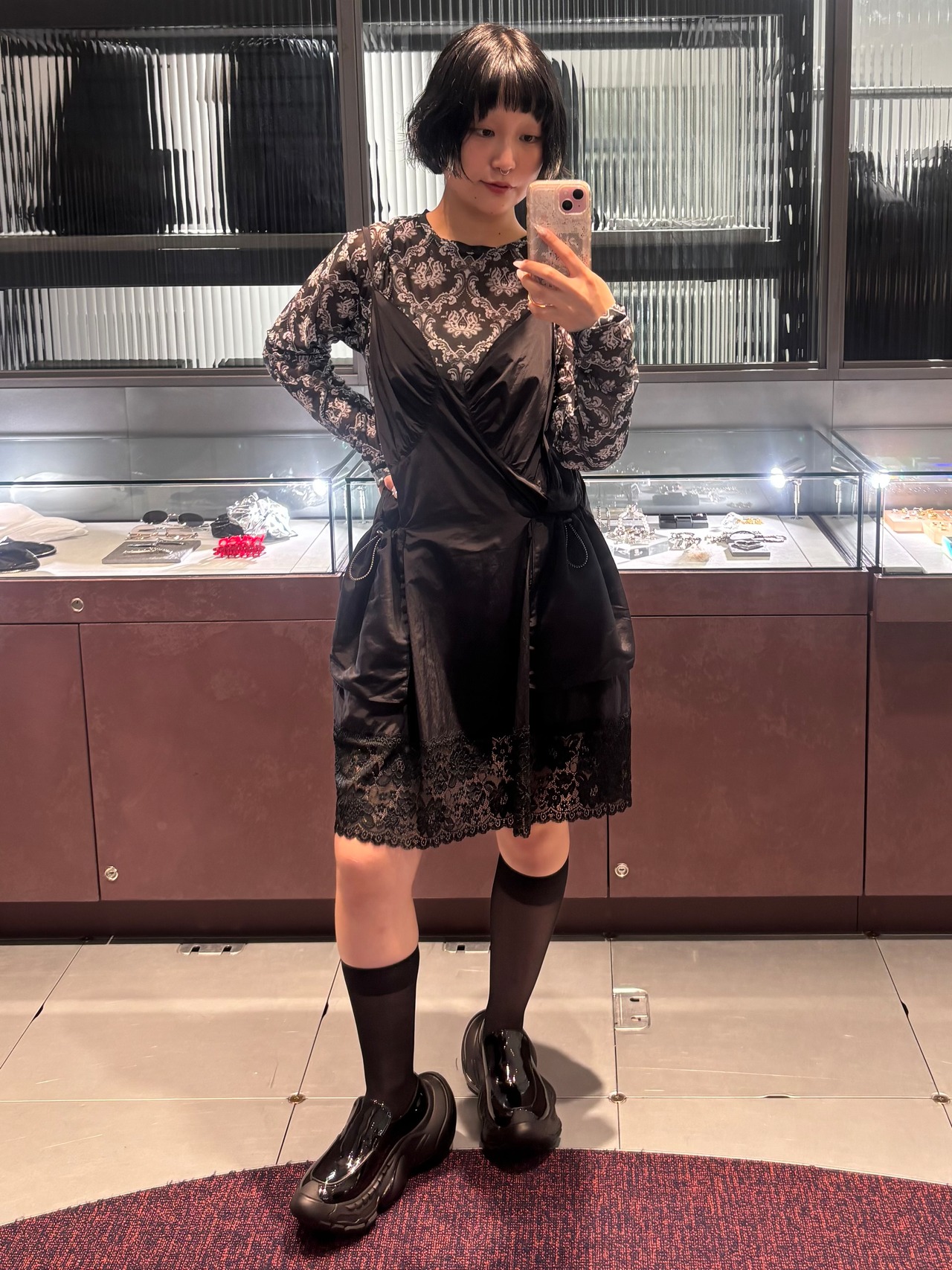 【26AW | WOMEN】NONTOKYO ノントーキョー / レース キャミソール / LACE GIMMICK CAMISOLE NON-26A-0807 - 2