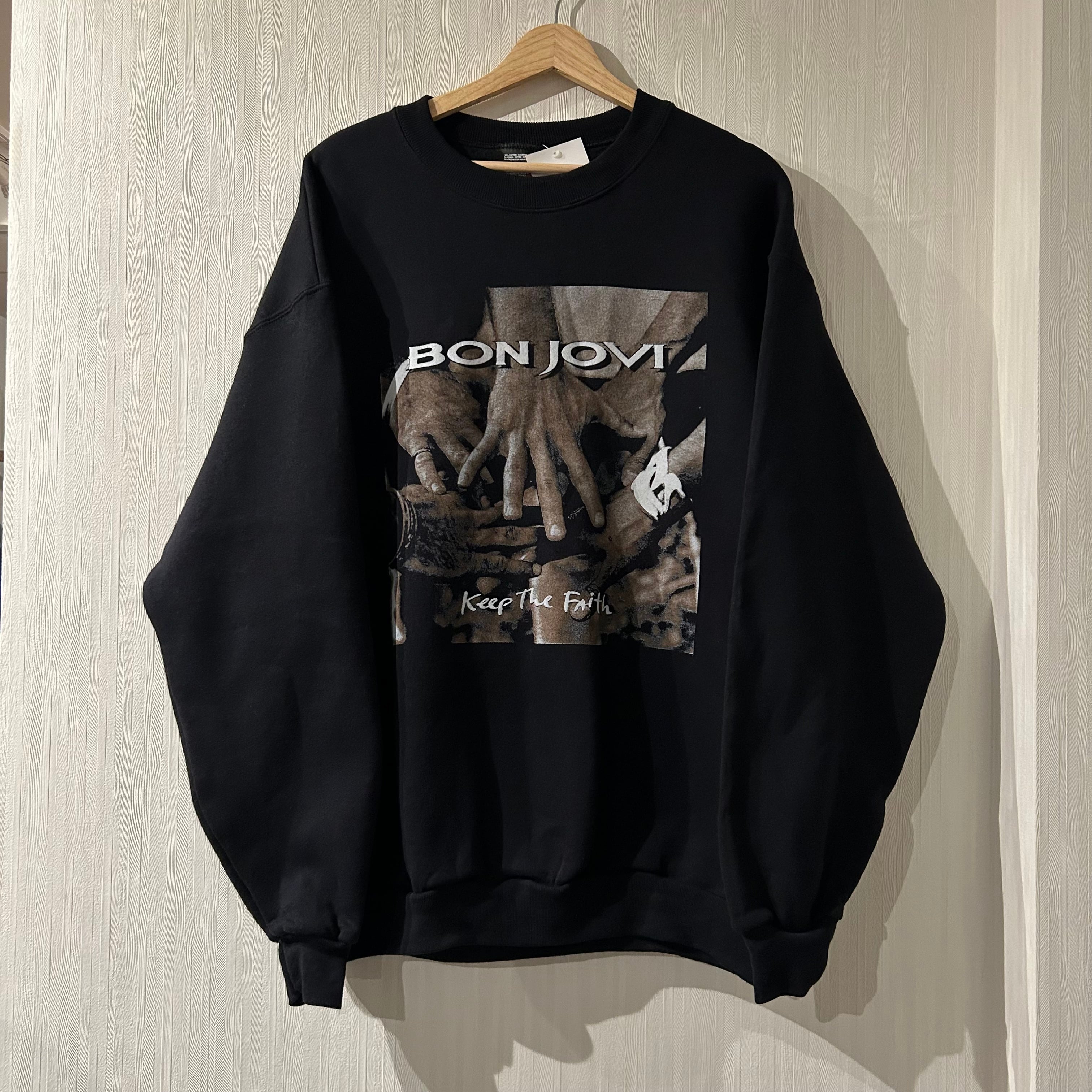 Dead Stock!! 1992s Bon Jovi "Keep The Faith" Sweat