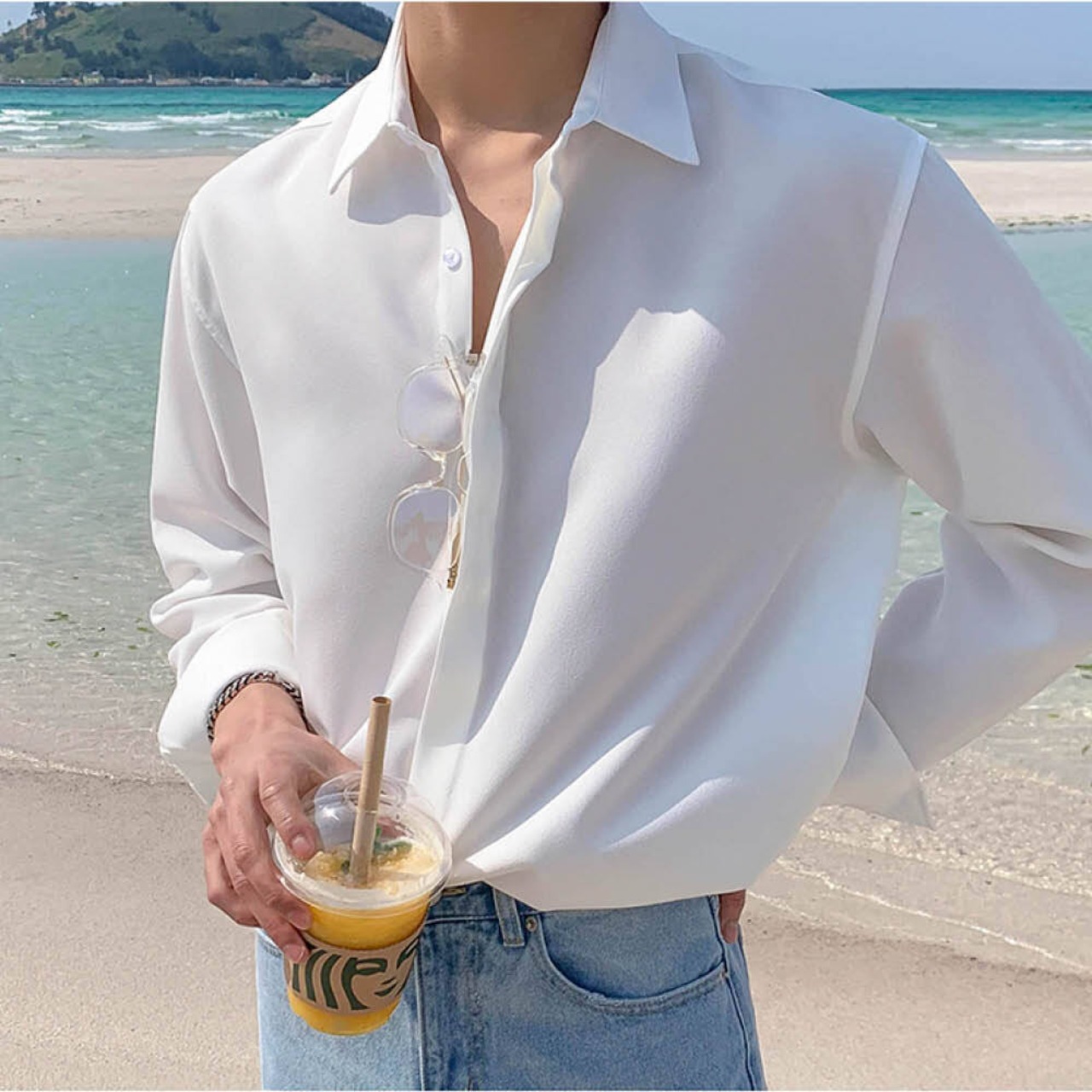 ビジネスカジュアルシャツ　MT0080022