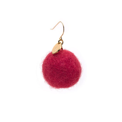 Felt Ball Hook - Red