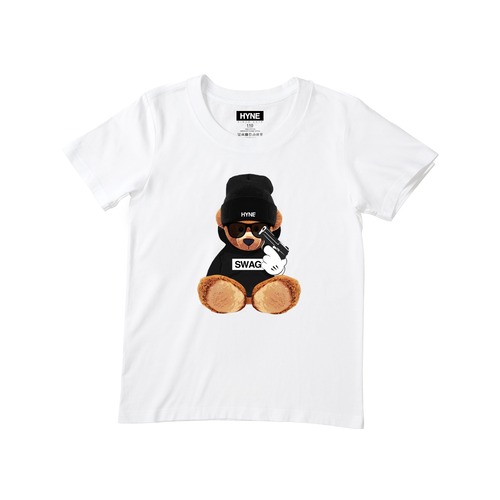 HYNE BEAR KID'S HOO#2 - KID`s S/S TEE