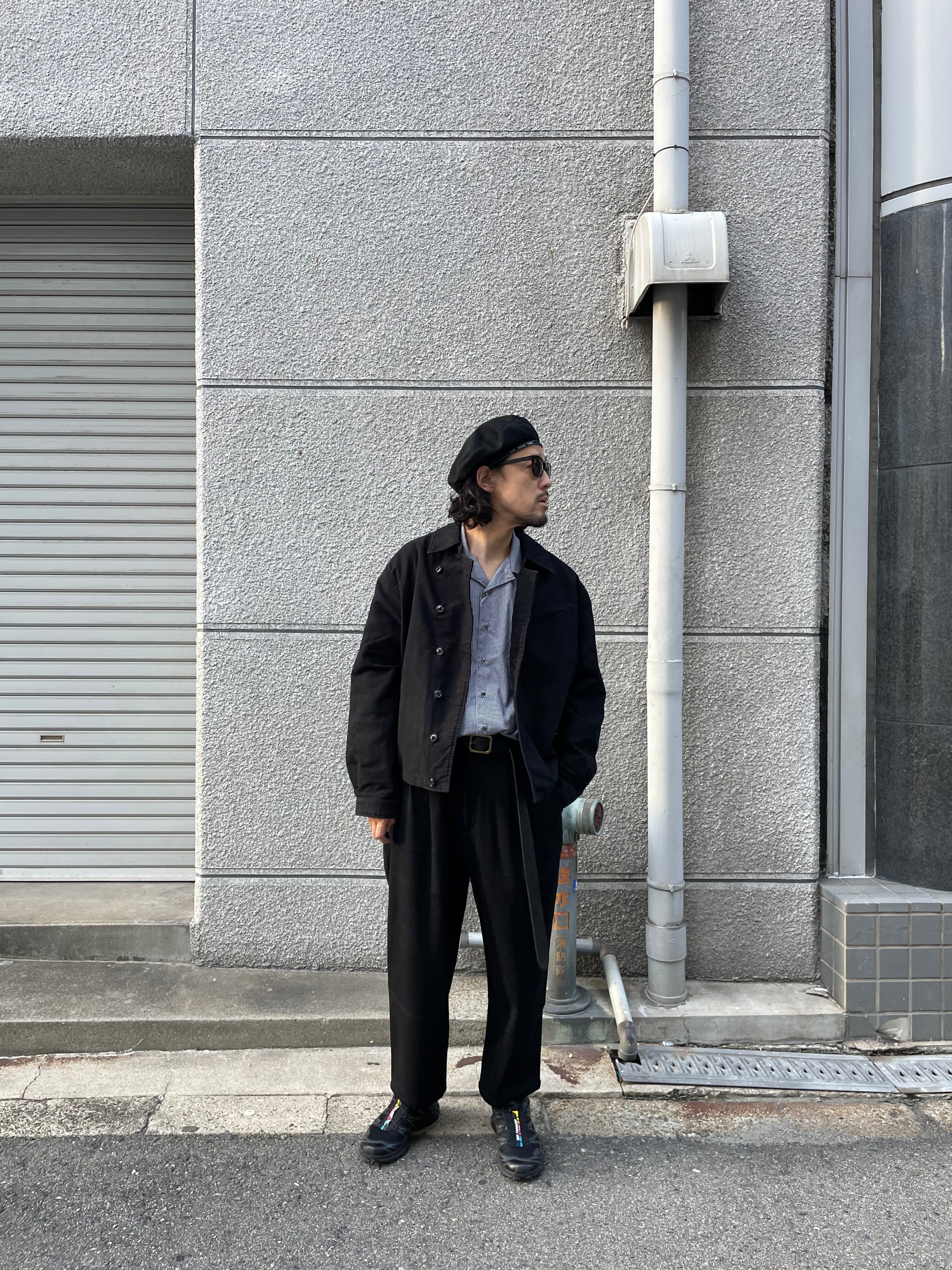 Porter Classic】MOLESKIN RIDERS JACKET_BLACK | marfa store