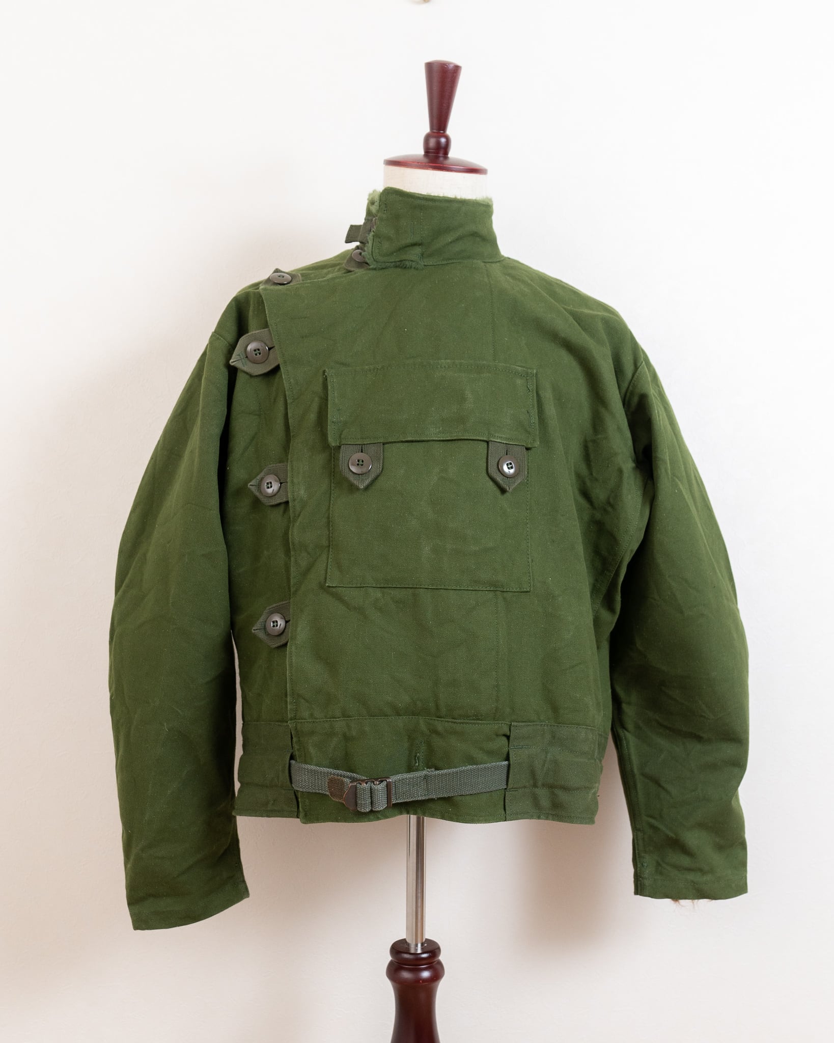 60-70's Swedish Army Motorcycle Jacket 