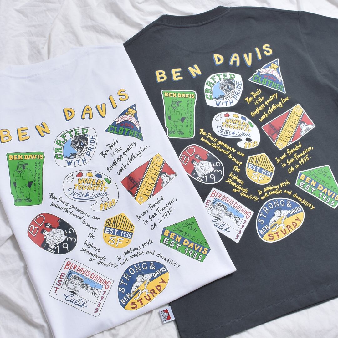 【BEN DAVIS】TAPESTRY Tシャツ