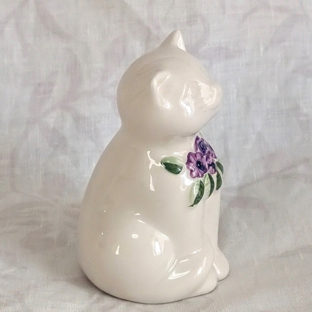 DECO社 Rosa Ljung ロサ・ユング 白いネコのオブジェ(小)