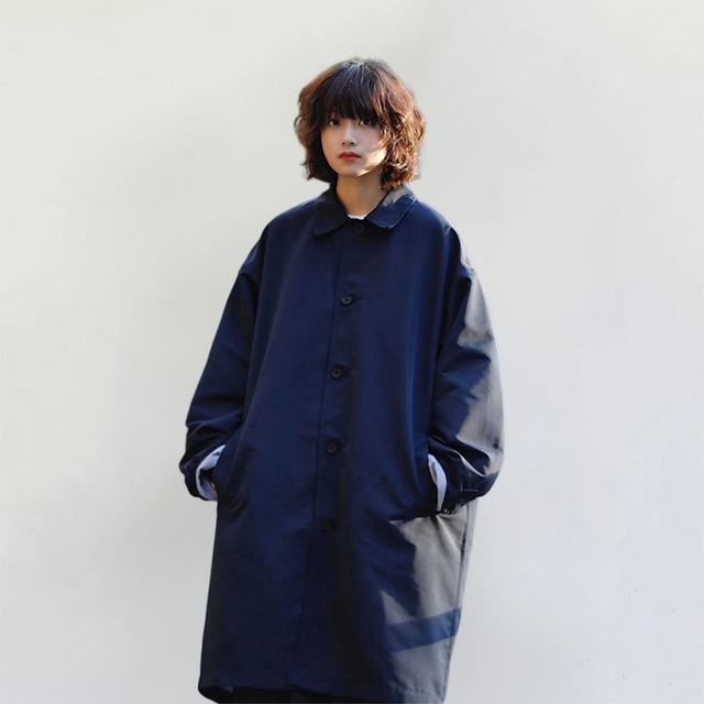 AFISHSTAY無地ベーシック全2色トレンチコート