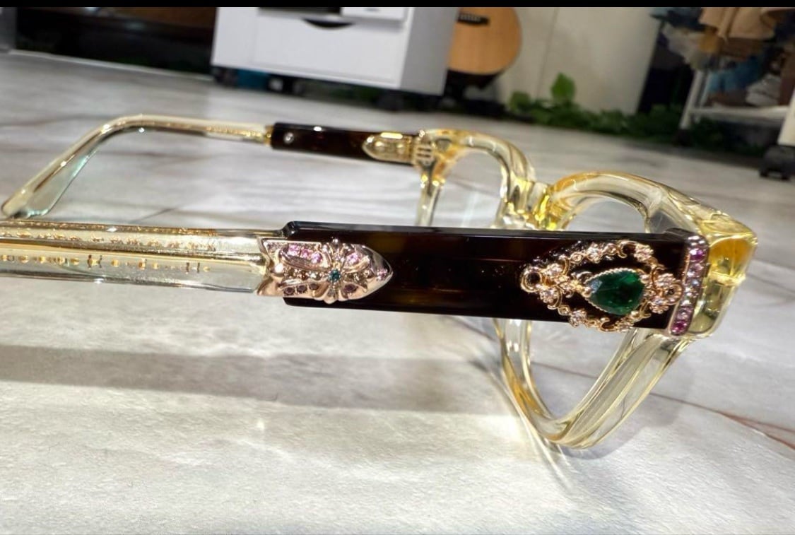 CHROME HEARTS クロムハーツ ダイヤモンド JENNA TAIL YEA イエロー