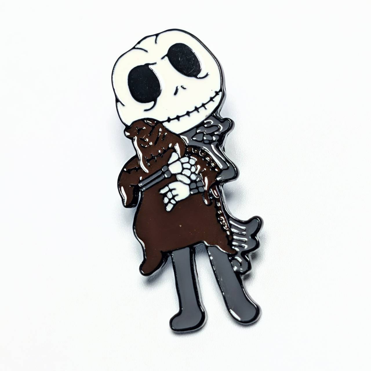 送料無料！ ★ピンズ PINS★ピンバッジ 【ナイトメアー・ビフォア・クリスマス 】 ジャックスケリントン&ウギーブギー 〚アメリカン雑貨 アメトイ〛