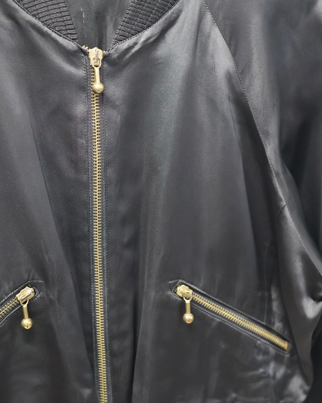 Short length zip blouson