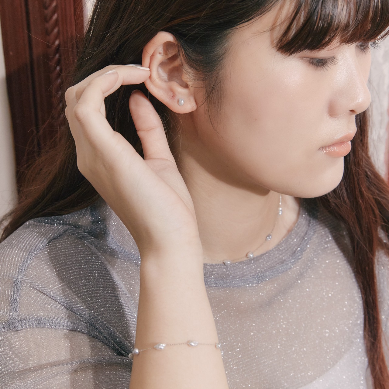 あこやケシパールPtピアス 【WEB限定】A55736/B55737 - 2